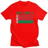 Custom Fashion Belarus Flag T Shirts Men ShortSleeve Tshirt Casual Tee Tops 100 Cotton Slim Fit Tshirts Merch S