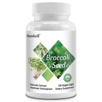 Sulforafano papildas - Brokolių sėklų ekstraktas 650 mg 120 vegetariškų kapsulių 120 capsules