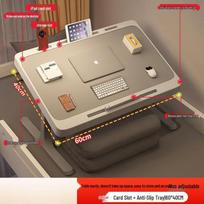 Adjustable Folding Bedside Table for Dorms and Homes 70x46cm
