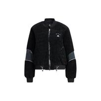 Adidas Focus Boa Embroidered Short Jacket With Zipper Women Jackets Black HY2812 M