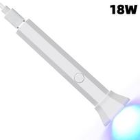 18W Mini UV LED Nagų Lempa Nešiojama Nagų Lempa Greitai Džiovinanti Kietinanti Šviesa Geliniam Lakui USB Įkraunama Namų Fototerapijos Priemonė