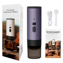 Portable Electric Espresso & Americano Coffee Maker with Heating Pump Color Box: 75*75*270mm
