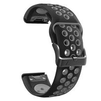 26mm 22mm For Garmin Fenix 7X 7 Pro 6 6X Pro 5X 5 Plus Sapphire Solar Watch Strap Bracelet Quick Release Silicone Band Wristband QuickFit 26mm