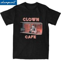 Art Crispies Terrifier Clown Apparel Men's Clothing Oversized T-shirt Retro Horror Fitness T Shirt Clothes Graphic Cotton Tshirt S juoda