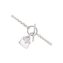 Hermes Amulettes Silver 925 Bracelet Unisex Bracelet H121425B-00LG SH
