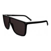Saint Laurent Black Irregular Sunglasses Women sunglasses 621232-Y9901-1000 Basic Packaging-Eyeglass Case