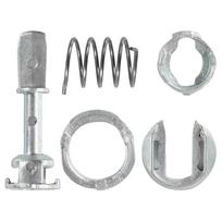 5 vnt./1 rinkinys Automobilio Geležinės Durų Spynos Cilindro Remonto Rinkinys A6 Allroad C5 S6 RS6 Priekinis Kairysis Dešinysis #1U0837167 1U0837168 1U0837167C sidabras