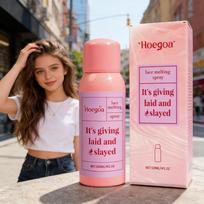 Wig Adhesive Spray Lace Front Melting Spray Waterproof Shaped Invisible Fit Lightweight Non-Residue Moisturizing Scalp Lace Glue 120ml boxed