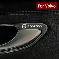 10 vnt. Automobilio stiliaus metalinės lipdukai Interjero dekoracija Lipdukas Volvo EX90 V60 V40 XC90 S60 XC60 V50 V70 S90 XC40 S80 T6 V90 EX30
