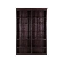 Iš pušies masyvo knygų spinta rudos spalvos 148x223 cm Anita – Støraa