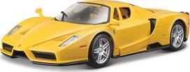 Metalinis "ferrari Enzo" modelis Bburago 1:24, geltonas