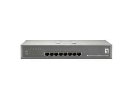 LevelOne 8-Port Gigabit PoE Switch, 802.3at/af PoE, 240W | GEP-0822  | 4015867170113