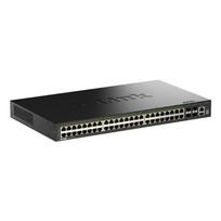 D-Link  52-Port Gigabit Stackable PoE+ Smart Managed Switch with 4 x 10G SFP+ Ports | DGS-1530-52P/E  | 0790069474507