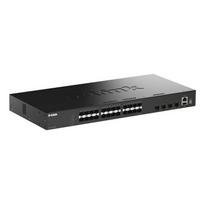 D-Link  28-Port Gigabit SFP Stackable Smart Managed Switch with 4 x 10G SFP+ Ports | O790069474446 | 0790069474446