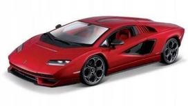 Lamborghini Countach Lpi 800-4 Raudonas 1:24 Bburago Modelis