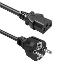 Qoltec Power cable SCHUKO CEE IEC C13 3x1.0mm2 1.5m