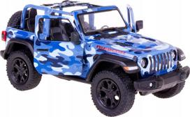 Jeep Wrangler Rubicon Camo 1:34 Mėlynas Kinsmart Metalinis Modelis