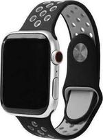 Beline Sport Silicone Strap for Apple Watch 38/40/41mm Black-Grey