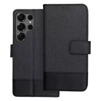 OEM GOMMA book-style phone case for Samsung Galaxy S25 Ultra (S938), black