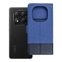 OEM Flip case for Xiaomi Redmi Note 14 PRO 5G / 14 PRO PLUS 5G Gomma Book blue