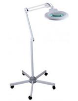 Kosmeda kosmetologinė lempa Led su dimeriu, 5 ir 8 dioptrijos. Su grindų stovu Light-Duo