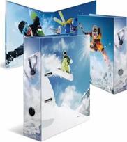 Segregator A4 su sporto žiemos motyvais, 7 cm