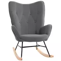 Supamas fotelis Homcom 65x70x96cm., įvairių spalvų
