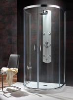 Radaway Pusapvalė dušo kabina Premium Plus P 100x90 modelis 33300-01-01N
