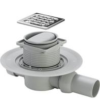 VIEGA Grindų trapas su sausu užtvaru 100x100 DN50, 583217