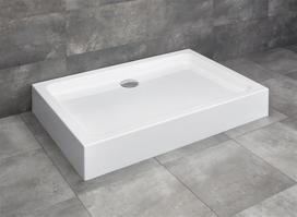 Dušo padėklas Radaway LAROS D Compact stačiakampis 100x80, baltas