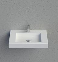 Vispool akmens masės praustuvas F-600 60x45 cm, baltas