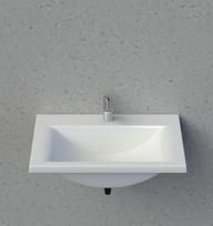 Vispool Akmens masės praustuvas Q-700 70x50 cm, baltas