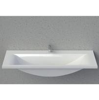 Vispool akmens masės praustuvas Q-1400 140x50 cm, baltas