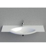 Vispool Akmens masės praustuvas L-1300 130x52 cm, baltas