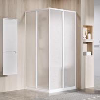 RAVAK Kvadratinė dušo kabina SRV2S 90x90 cm (1 pusė), balta