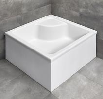 Dušo padėklas Radaway NAXOS C gilaus tipo 900x900, baltas