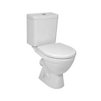 JIKA Lyra Plus WC su kietu dangčiu, horizontalus išleidimas 826386/893380