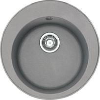 FRANKE Virtuvės kriauklė RONDA 51 cm su pop-up, ROG 610-41, stein