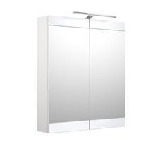 SERENA Retro vonios spintelė su veidrodžiu 60 cm su LED 1302311