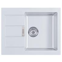 FRANKE Tectonite virtuvės kriauklė SIRIUS 62 x 50 cm, S2D 611-62, Arktis weiss