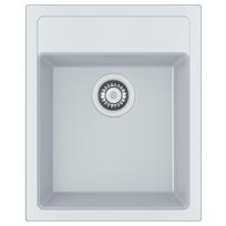 FRANKE Tectonite Virtuvinė kriauklė SIRIUS 43 x 53 cm, SID 610-40, Arktis weiss
