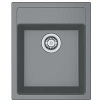 FRANKE Tectonite Virtuvės kriauklė SIRIUS 43 x 53 cm, SID 610-40, Urban grey