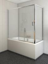 Roth Bėgančios vonios durys LLV2/1500+LLVB/900