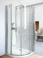 Roth pusapvalė dušo kabina TR2 Light 900x900