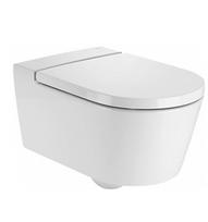 Roca Inspira Round Rimless Pakabinamas WC puodas su Slow Close dangčiu