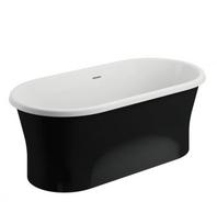 Polimat Laisvai stovinti vonia AMONA NEW NERO 150x75 cm, 00335