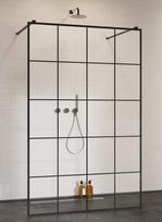 Radaway Dušo sienelė Modo New Black I Factory 130x200 cm