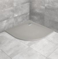 Dušo padėklas Radaway KYNTOS A pusapvalis 80x80cm, cementas