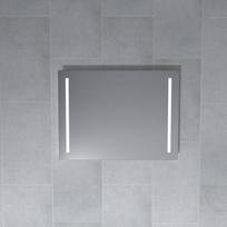 Stikla Serviss Veidrodis su LED apšvietimu EMILIA 60x80 cm