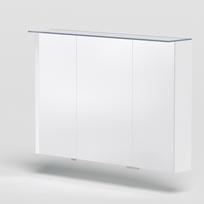 KAME Exclusive LOFT veidrodinė spintelė 100x71 cm MC3DML/100-70/D02-LFT matinė balta